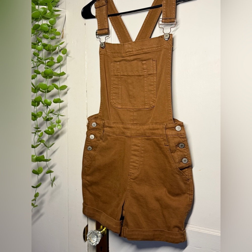 Judy Blue Brown Denim Overalls